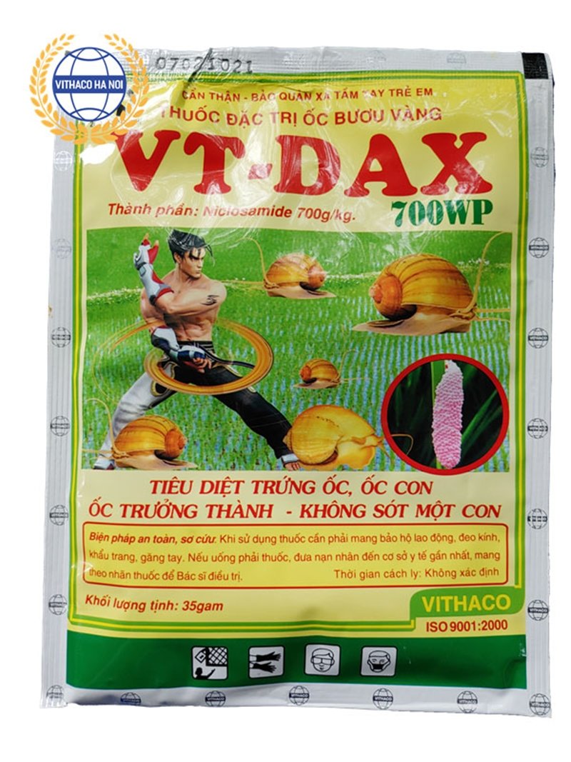 thuốc diệt ốc bươu vàng hại lúa