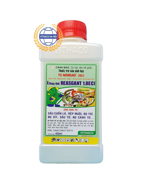 Thuốc đặc trị bọ trĩ hại lúa TC Năm Sao 20EC