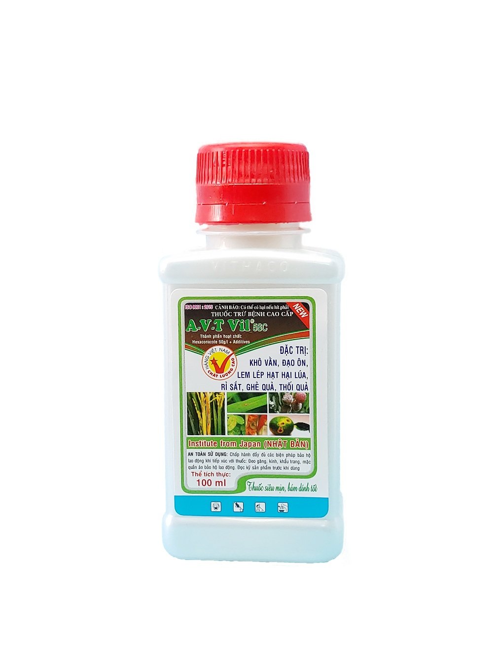 Thuốc đặc trị đốm lá trên cây đậu phộng A-V-T Vil 5SC