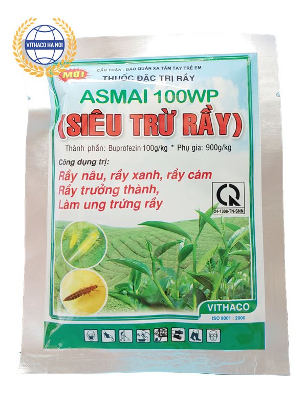 Thuốc trừ bọ xít muỗi Asmai 100WP