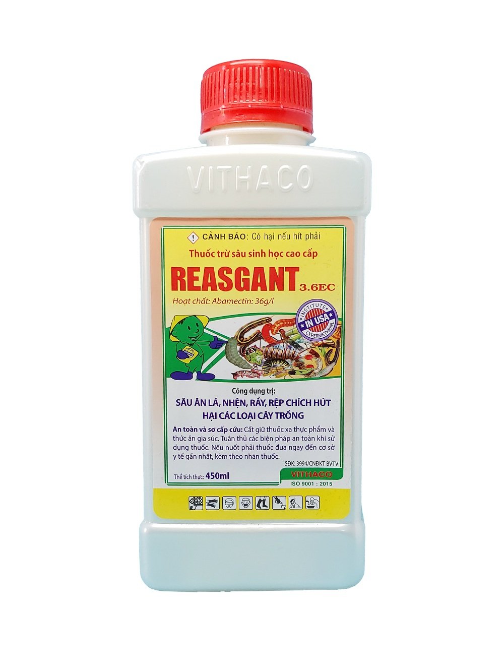 Thuốc trừ sâu sinh học Reasgant 3.6EC