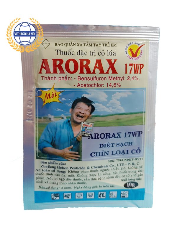 Thuốc trừ cỏ lúa tiền nảy mầm Arorax 17WP