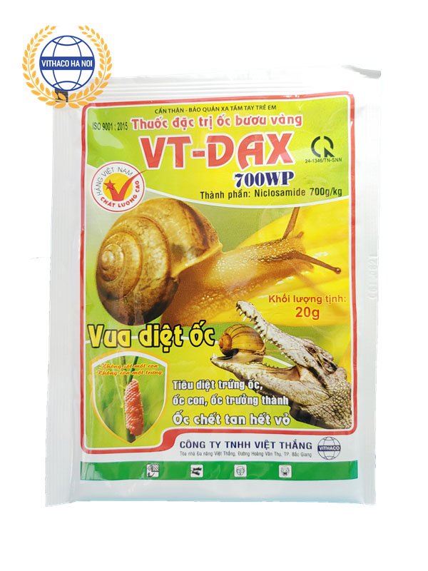 Thuốc trừ ốc VTDax 700WP