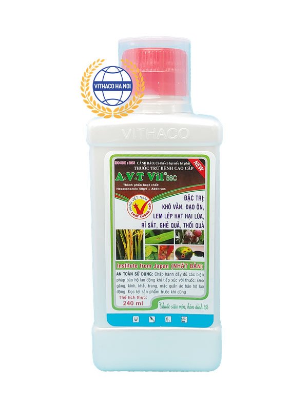 thuốc phòng trừ bệnh thán thư hại điều A-V-T Vil 5SC