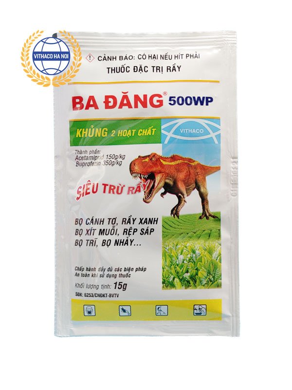 thuốc trị bọ xít muỗi trên cây điều Ba Đăng 500WP