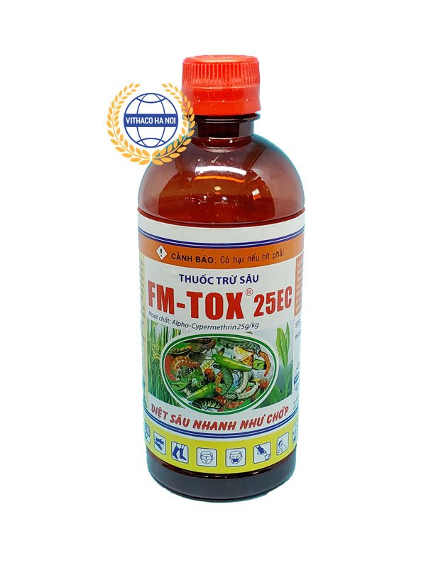 thuốc trị sâu đục bắp hại ngô FM Tox 25EC