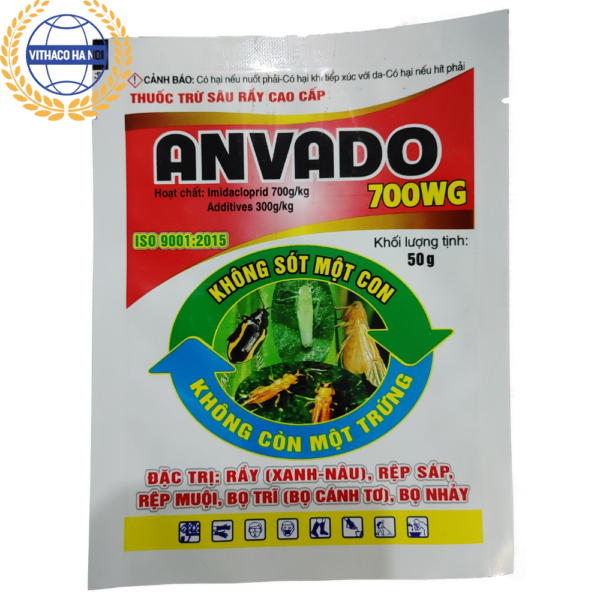 Thuốc trừ rầy Anvado 700WP