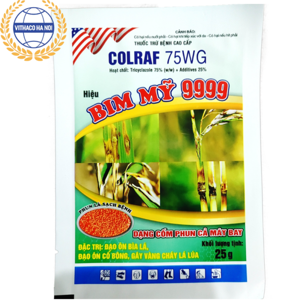 Thuốc trừ nấm bệnh cây trồng Colraf 75WG