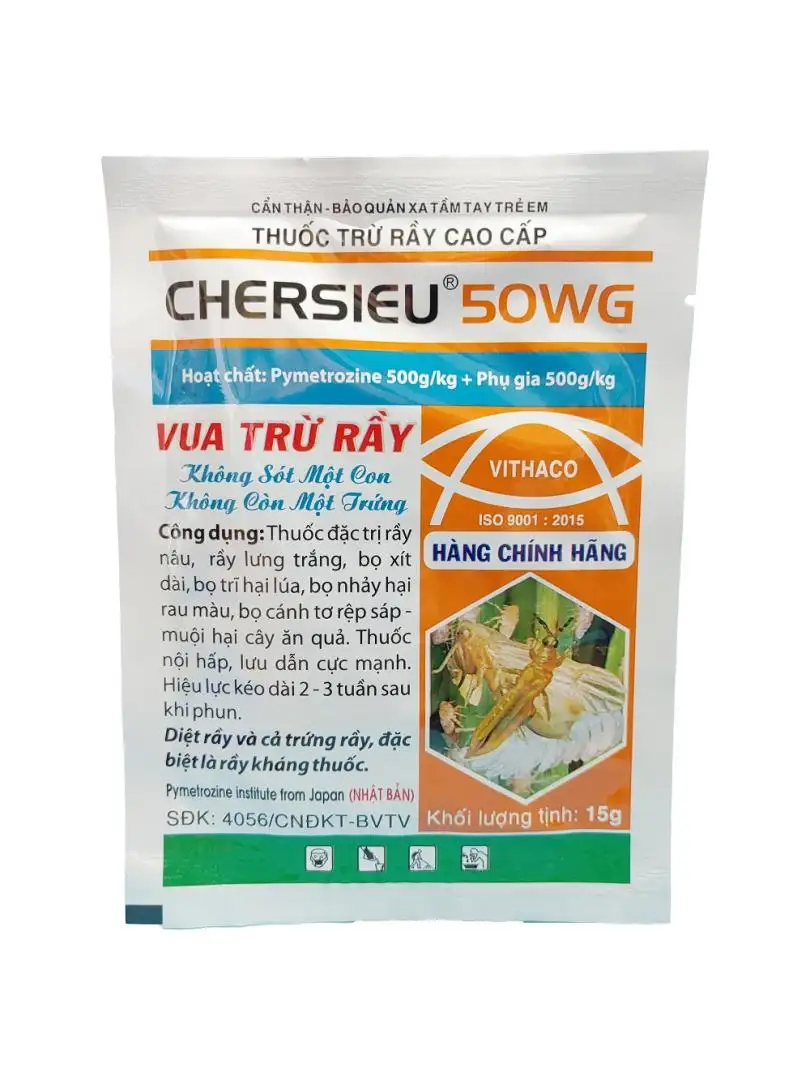 thuốc đặc trị rầy nâu hại lúa Chersieu 50WG
