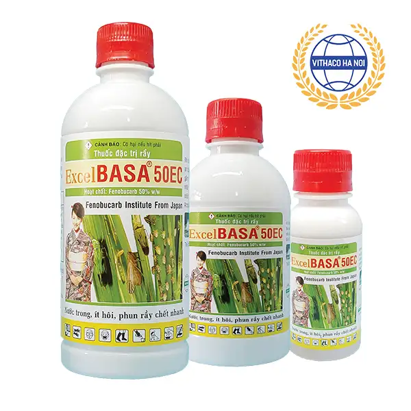 Thuốc trị rầy nâu cho lúa tác động tiếp xúc xông hơi Excel Basa 50EC