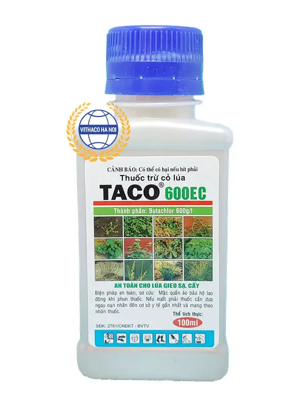 Thuốc trừ cỏ an toàn cho lúa Taco 600EC