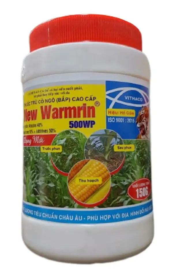thuốc trừ cỏ ngô tiền nảy mầm và hậu nảy mầm New Wamrin 500WP