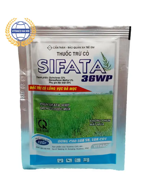 Thuốc trừ cỏ lúa tiền nảy mầm chọn lọc Sifata 36WP