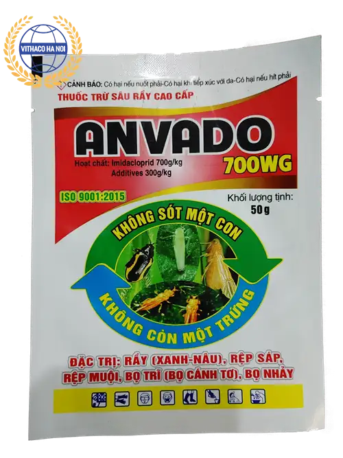 thuốc đặc trị rầy anvado 700WG