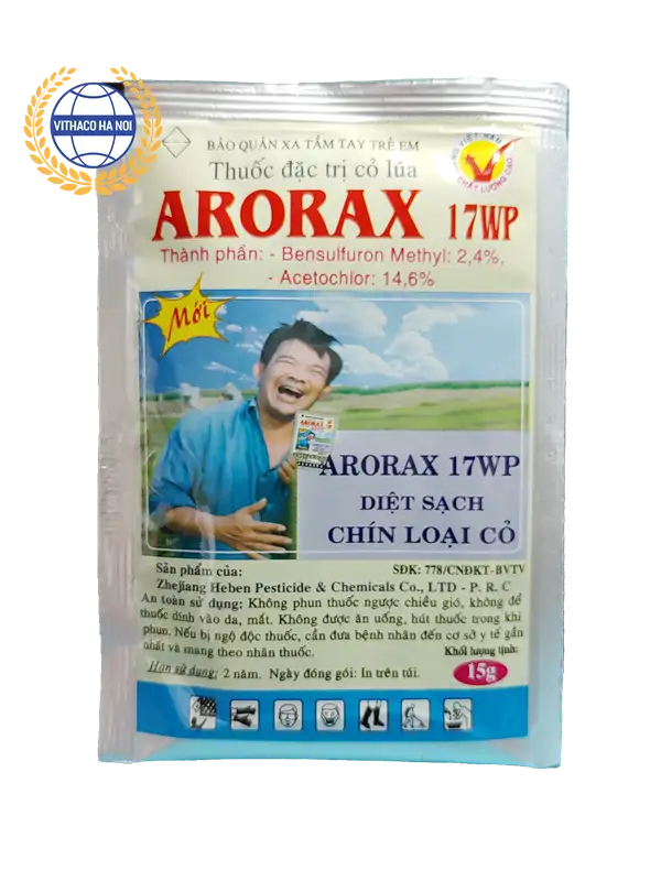 thuốc trừ cỏ Arorax 17WP