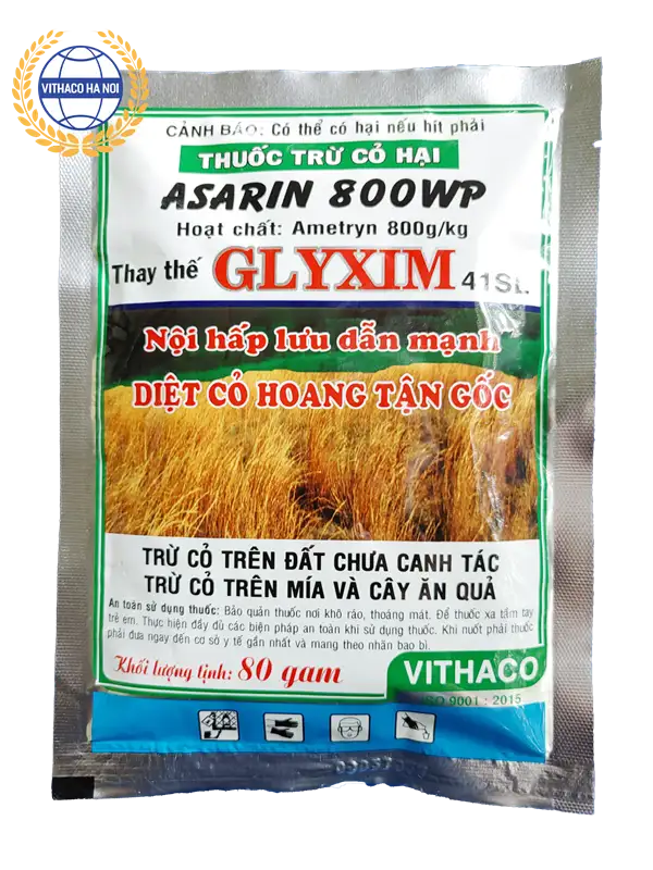 thuốc trừ cỏ Asarin 800WP Việt Thắng