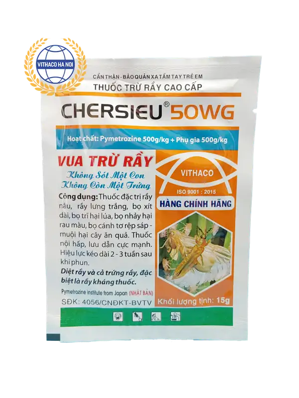 thuốc đặc trị rầy Chersieu 50WG