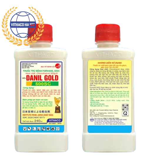 thuốc trừ bệnh cây trồng Danil Gold 500SC Việt Thắng