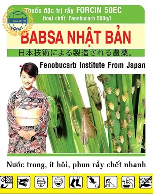 thuốc trừ rầy Forcin 50EC Việt Thắng