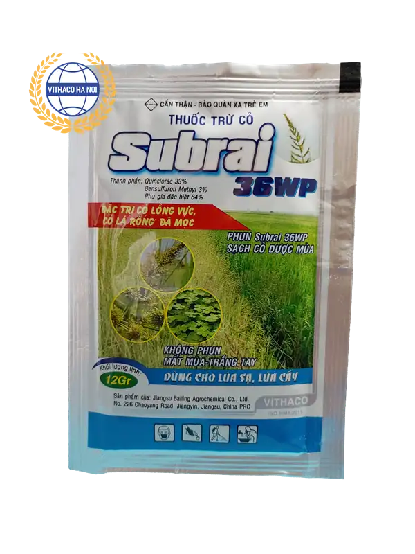 thuốc trừ cỏ Subrai 36WP