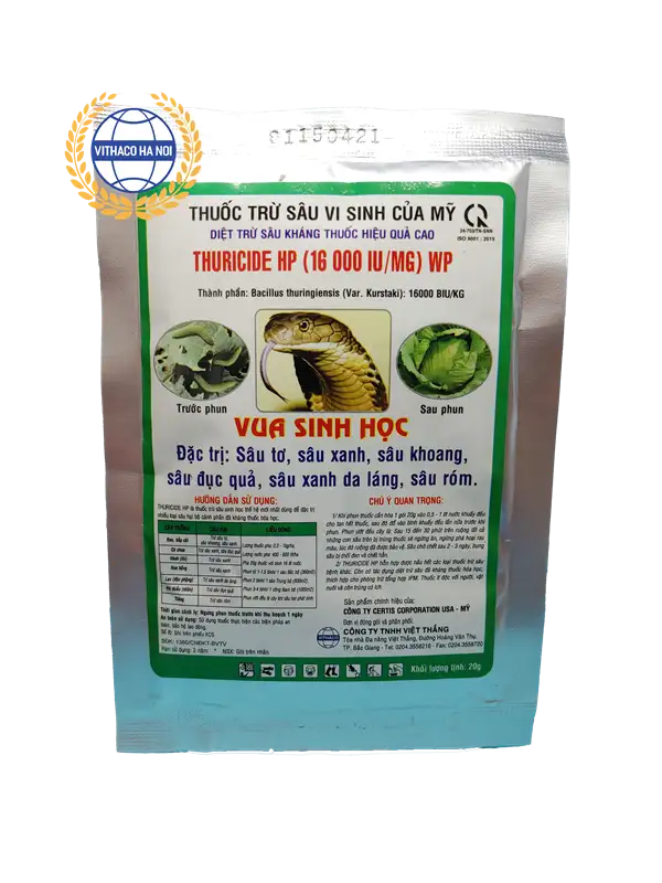 thuốc trừ sâu Thuricide HP
