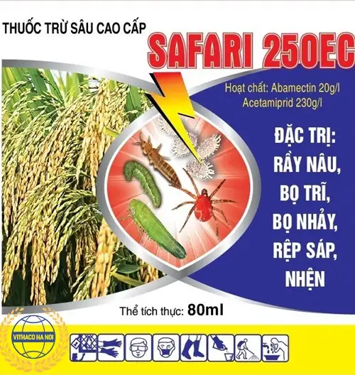thuốc trừ sâu Safari 250EC Việt Thắng
